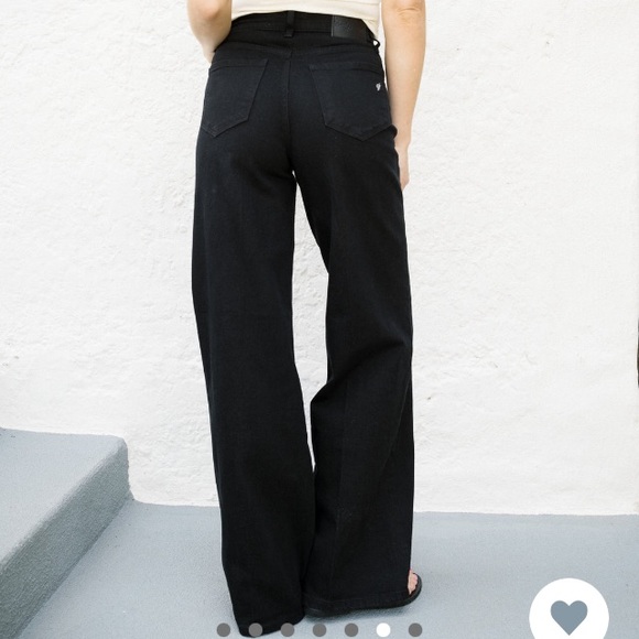 CJLA Holland Black Wide Leg Jeans NWT - Picture 3 of 7